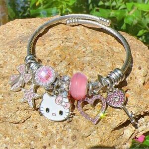 Hello kitty bracelet adjustable